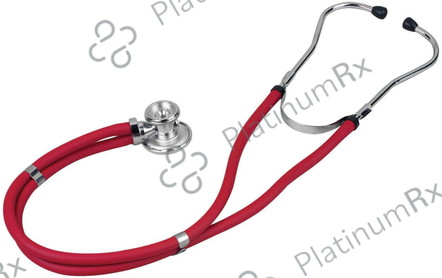 Pulse Wave Rappaport Stethoscope Red