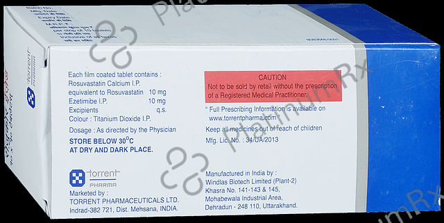Rozucor EZ 10/10mg Tablet 10s