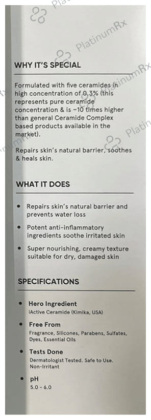 Minimalist 0.3% Ceramides + Bisabolol Moisturizer - Repairs Damaged Barrier
