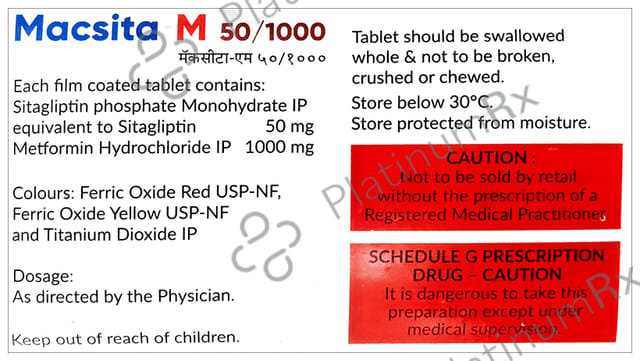 Macsita M 50/1000 Tablet