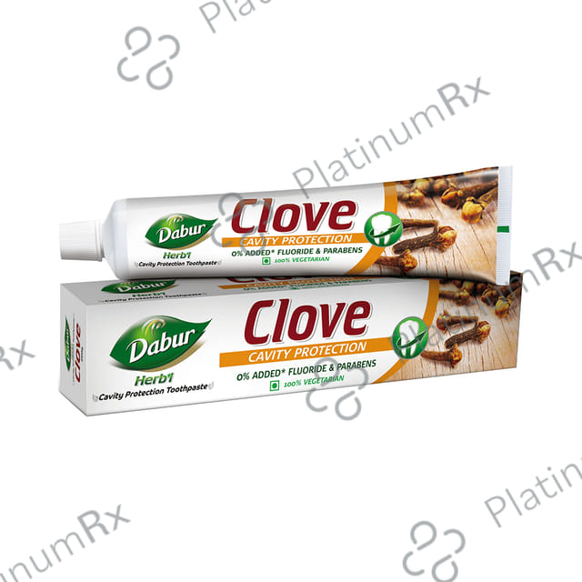 Dabur Clove Cavity Protection Herb'l Toothpaste (200gm Each)