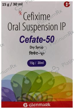 Cefate 50mg Dry Syrup 30ml