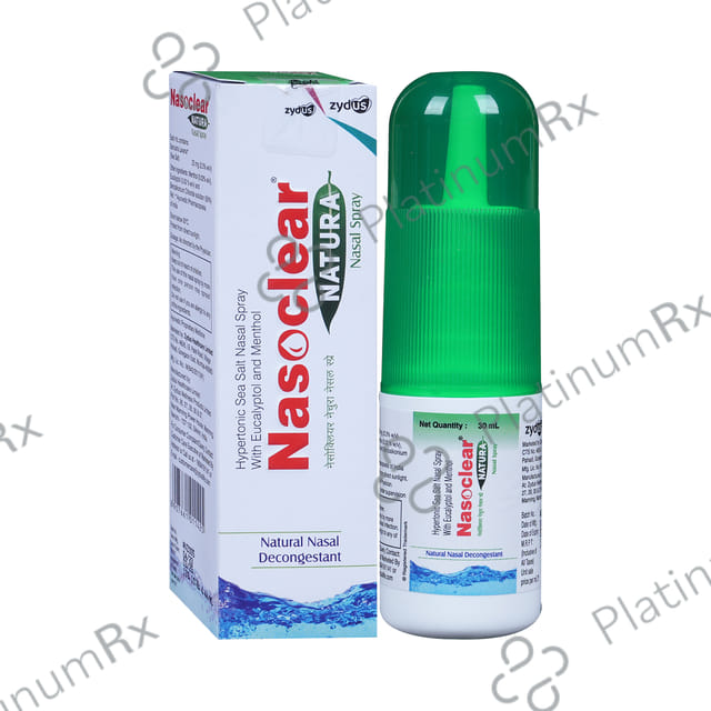 Nasoclear Natura Nasal Spray 30ml