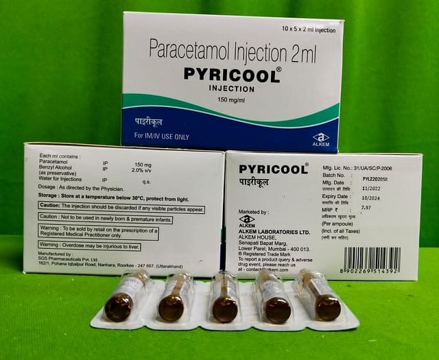 Pyricool 150mg Injection 2ml