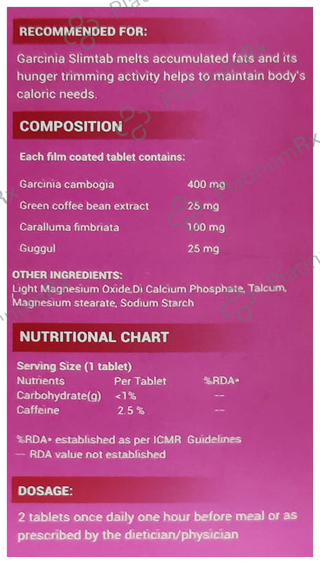 LDD Bioscience Garcinia Slim Tablet