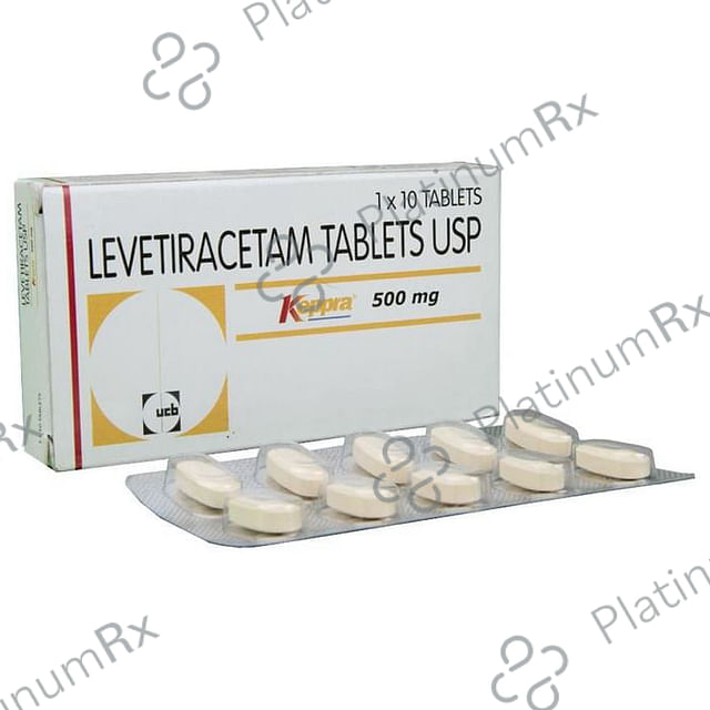 Keppra 500mg Tablet 10s