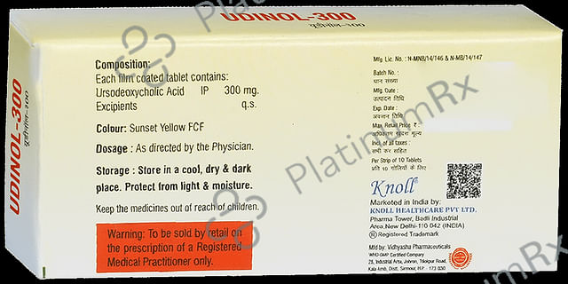 Udinol 300mg Tablet 10s