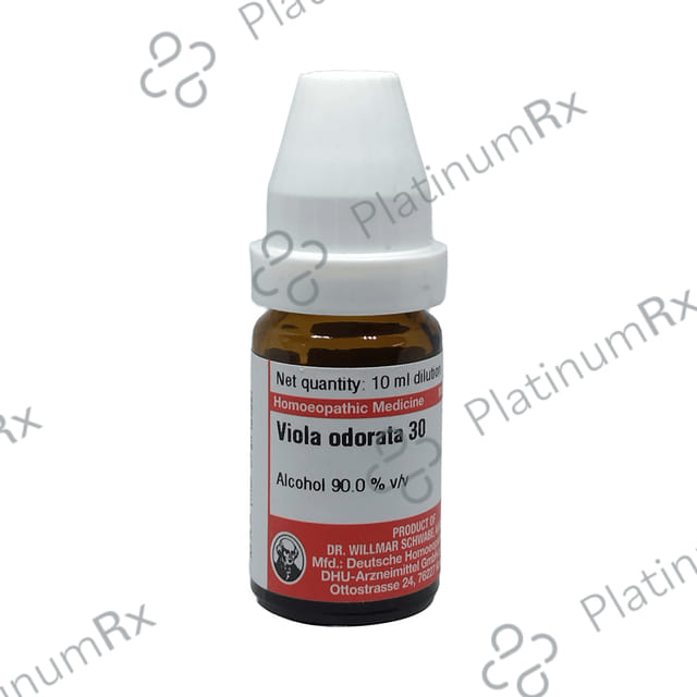 Dr Willmar Schwabe Germany Viola Odorata Dilution 30