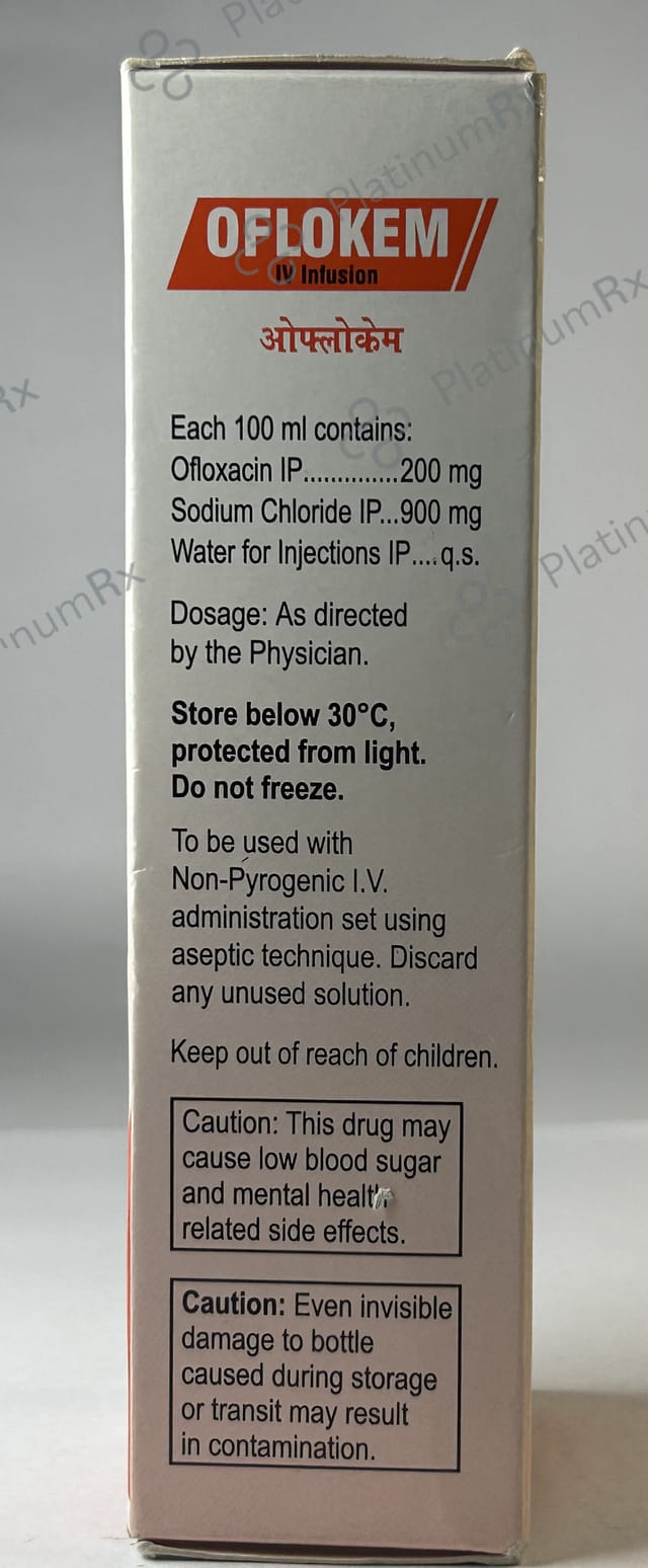 Oflokem 200mg Infusion 100ml