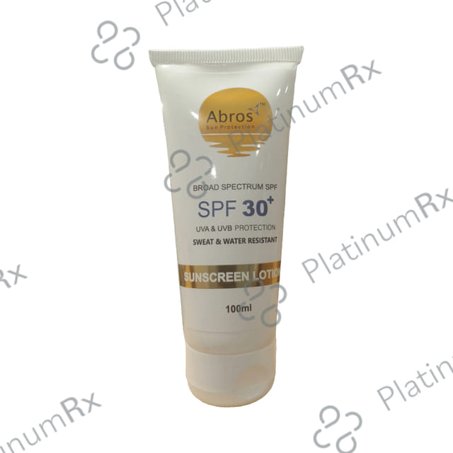 Abros Sun Protection Sunscreen Lotion SPF 30+ 100ml
