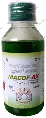Macof-AX Syrup Sugar Free