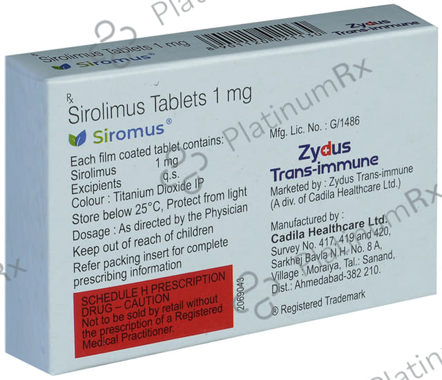 Siromus 1mg Tablet 6s