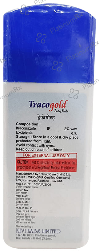 Traco Gold Dusting Powder