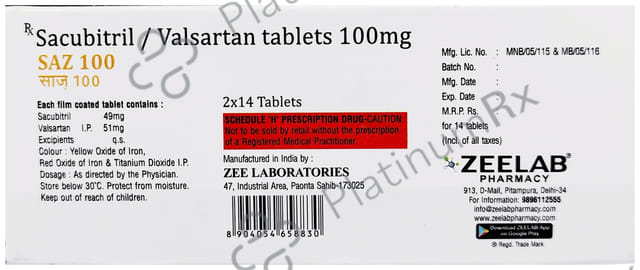 Saz 100 Tablet