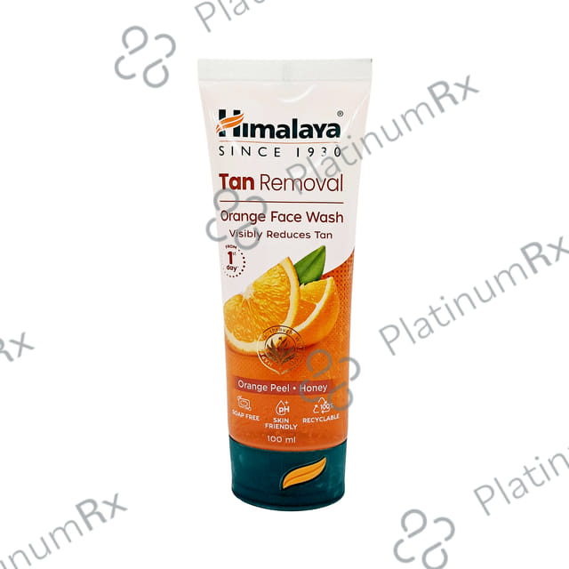 Himalaya Tan Removal Orange Face Wash 100ml