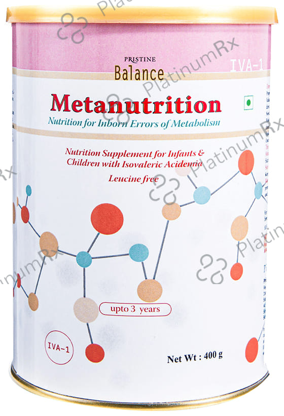 Pristine Balance Metanutrition IVA 1 Powder (Upto 3 Years) for Metabolism - Flavour Unflavoured