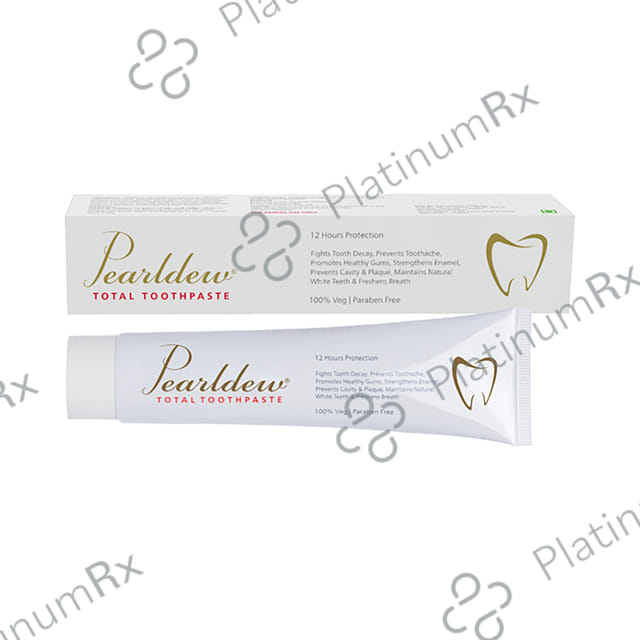 Pearldew Total Toothpaste (100gm Each) 1 Tube