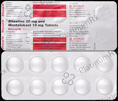 Bilazap M 20/10mg Tablet 10s