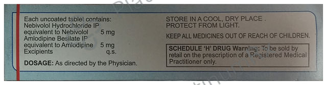Nodon AM 5/5mg Tablet 15s