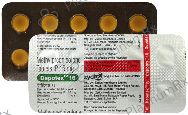 Depotex 16mg Tablet 10s