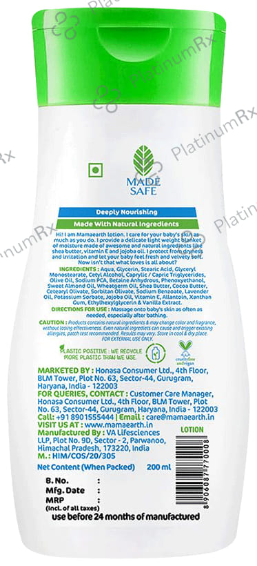 Mamaearth Moisturizing Daily Lotion 200ml