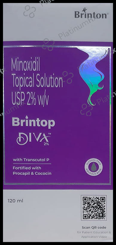 Brintop Diva 2% Topical Solution 120ml