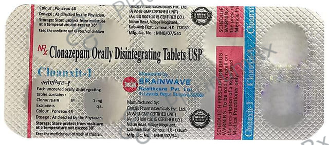 Cloanxit 1 Tablet DT