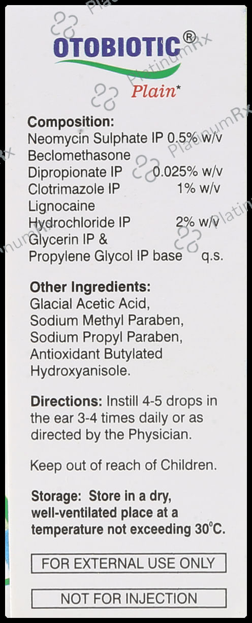 Otobiotic Plain Ear Drop