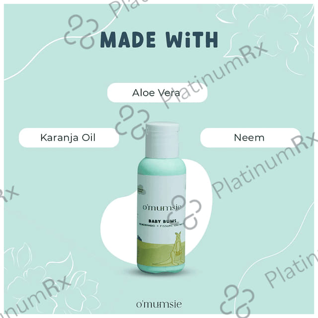 O'mumsie Baby Bums Hemorrhoid and Fissure Oil Gel