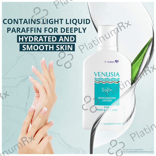 Venusia Soft Plus Moisturizing Lotion 100ml