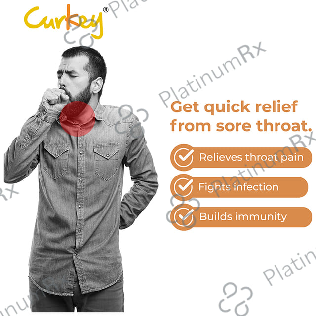 Curkey Curcumin 100mg Pastilles Soothing Mint 10s