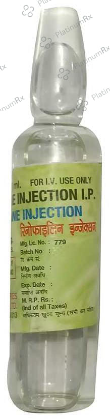 Renophyllline 25mg Injection 10ml