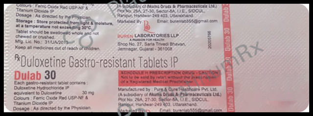 Dulab 30 Tablet
