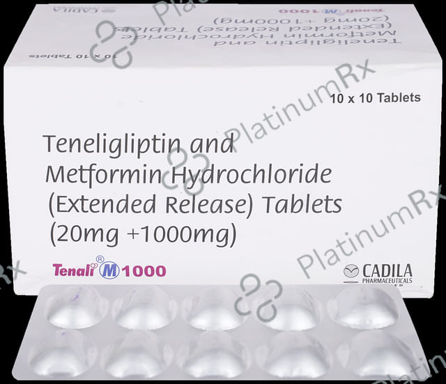Tenali M 1000/20mg Tablet ER 10s