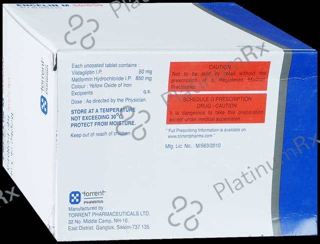 Encelin M 50/850mg Tablet 10s