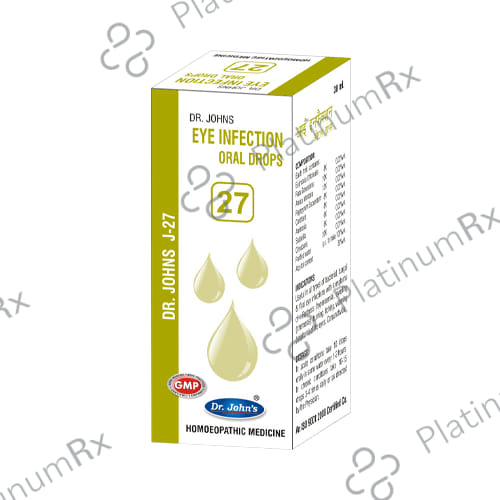 Dr. Johns J-27 Eye Infection Oral Drop