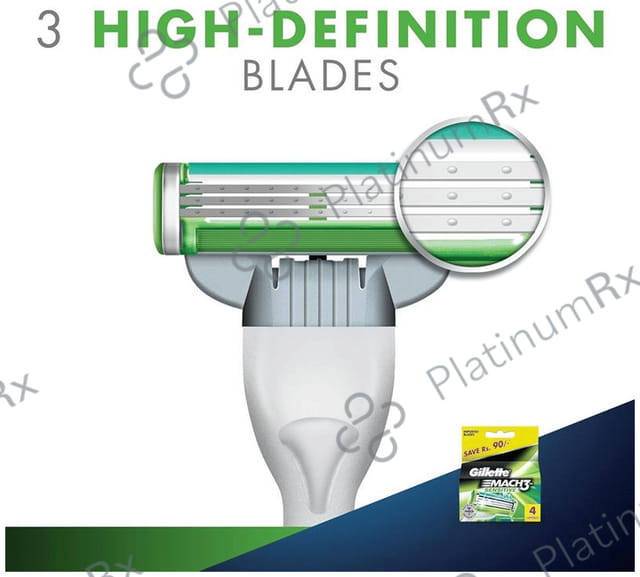 Gillette Mach 3 Shaving Razor Blades Sensitive