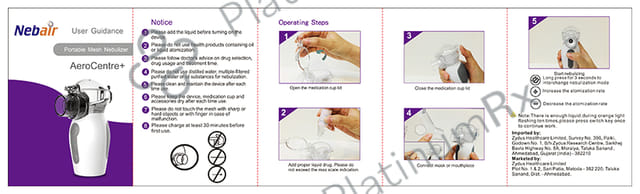 Nebair Portable Mesh Nebulizer 1s