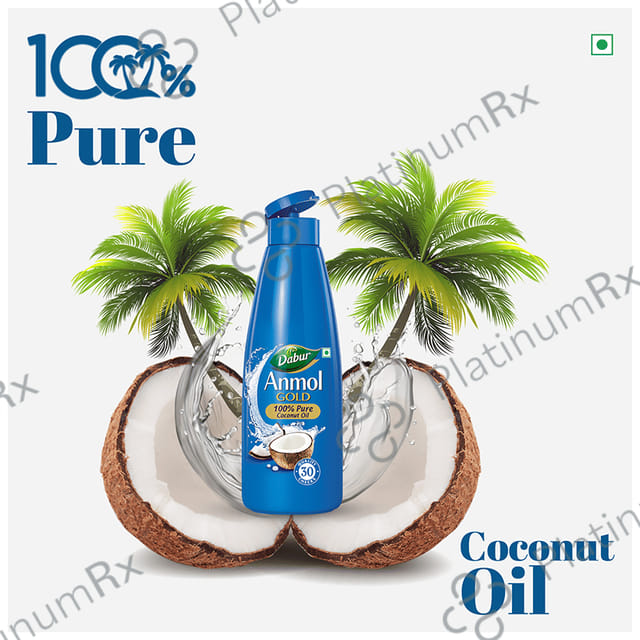 Dabur Anmol Gold Pure Coconut Oil 600 ml