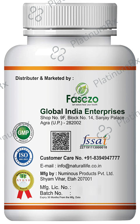 Fasczo Detox Plus 500mg Capsule