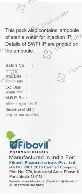 Ceftovil-S 375mg Injection