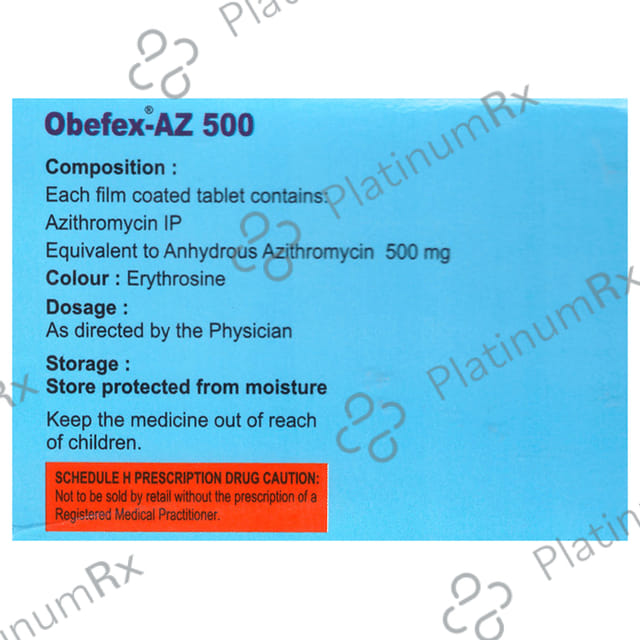 Obefex-AZ 500 Tablet