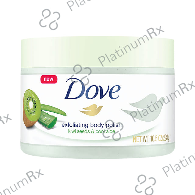 Dove Exfoliating Body Polish Kiwi Seeds and Cool Aloe