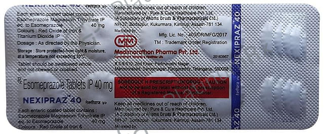 Nexipraz 40 Tablet