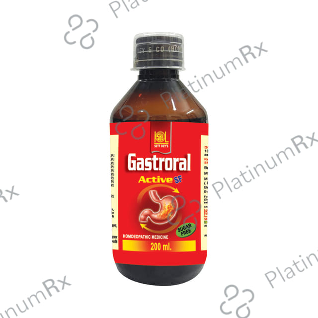 Sett Dey Gastroral Sugar Free Syrup