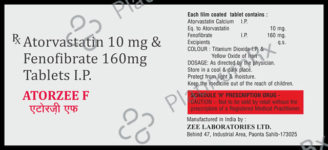 Atorastin F 10/160mg Tablet 10s