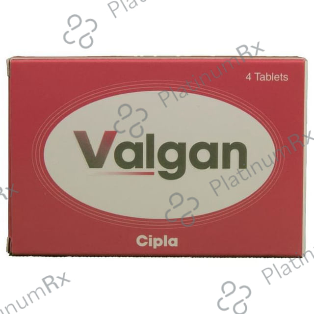 Valgan 450mg Tablet 4s