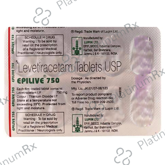 Epilive ER 750 Tablet