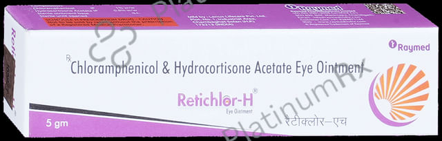 Retichlor H 10/5mg Eye Ointment 5gm