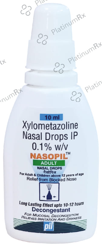 PIL Nasopil Adult Nasal Drops 10ml